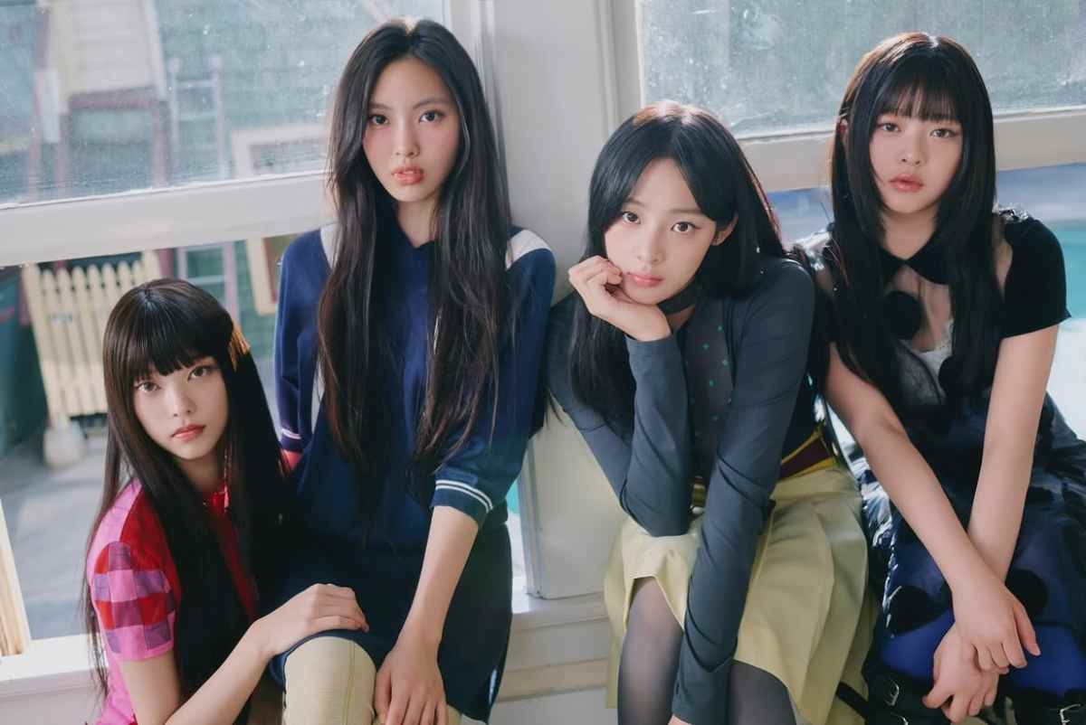 4인 체제 뉴진스 멤버들 사진 / 뉴진스 인스타그램