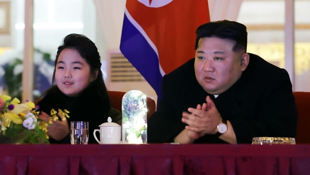 김정은 북한 국무위원장과 딸 김주애 / 뉴스1