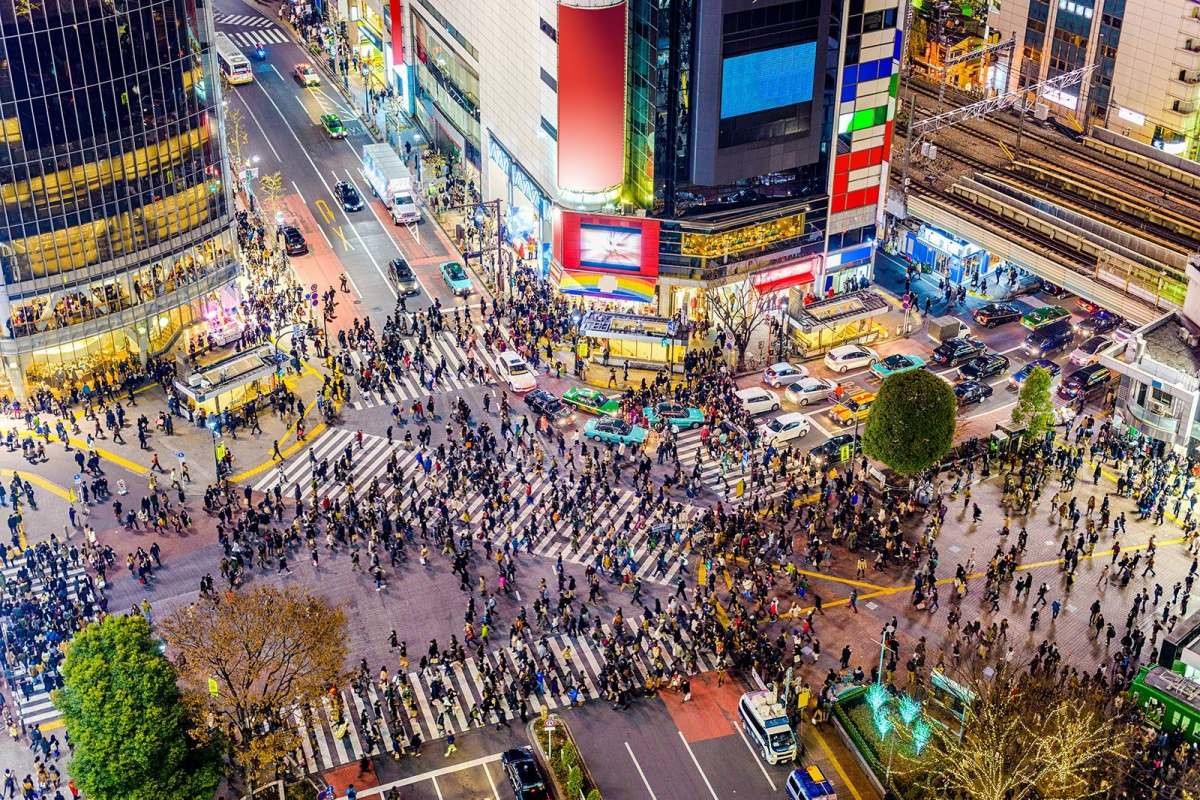 도쿄의 시부야. / 호텔스닷컴.