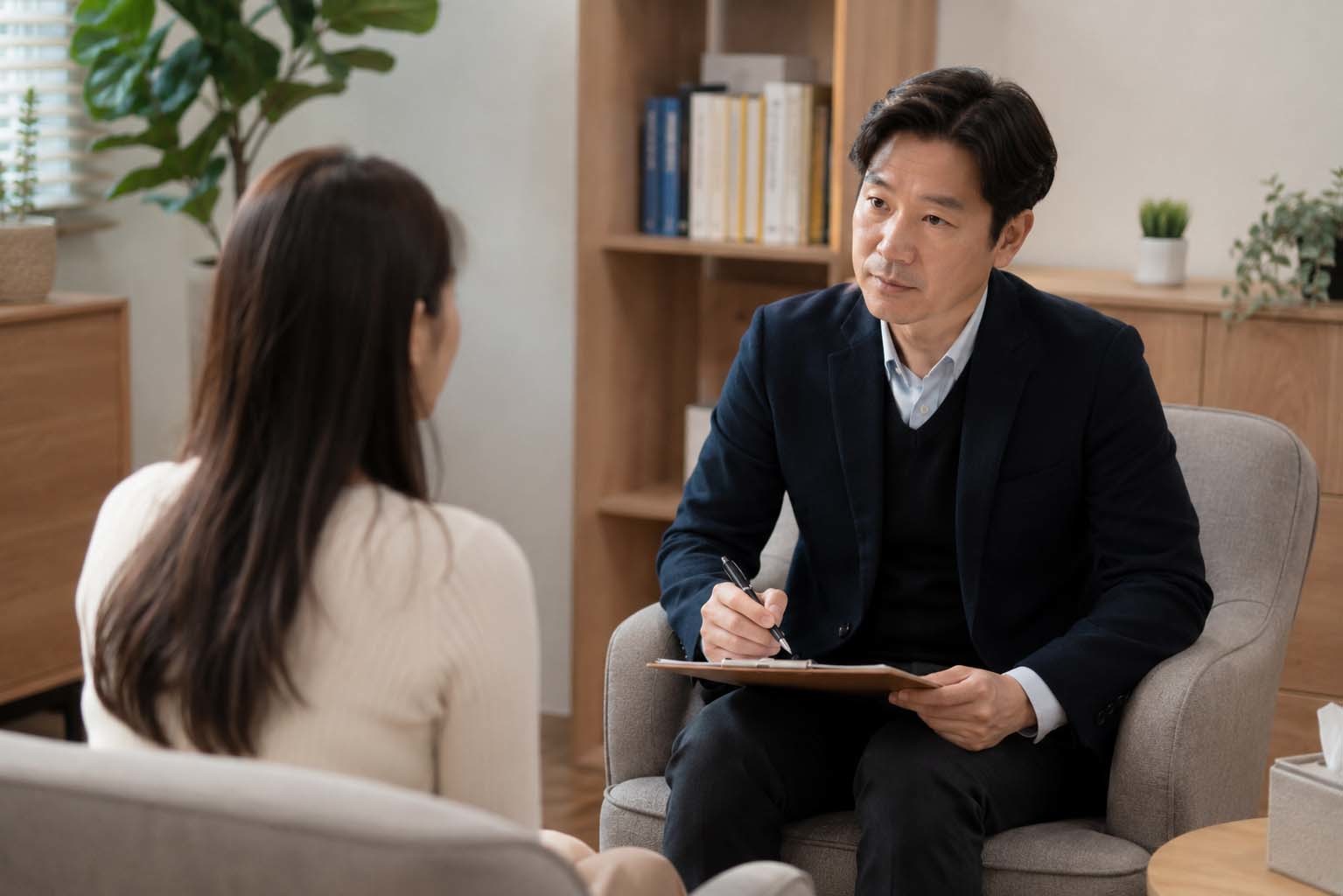 "이런 미친... 부부문제 상담하러 갔는데 상담사가 나한테 남자를 소개해주겠답니다"