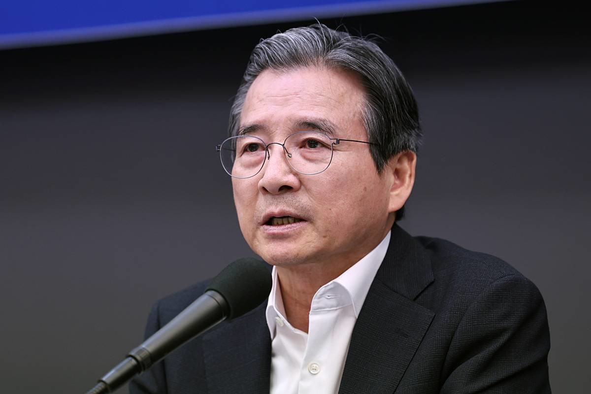 김용범 청와대 정책실장이 지난 6월 24일 서울 중구 한국프레스센터에서 열린 관훈클럽 초청 토론회에서 모두발언을 하고 있다 / 뉴스1
