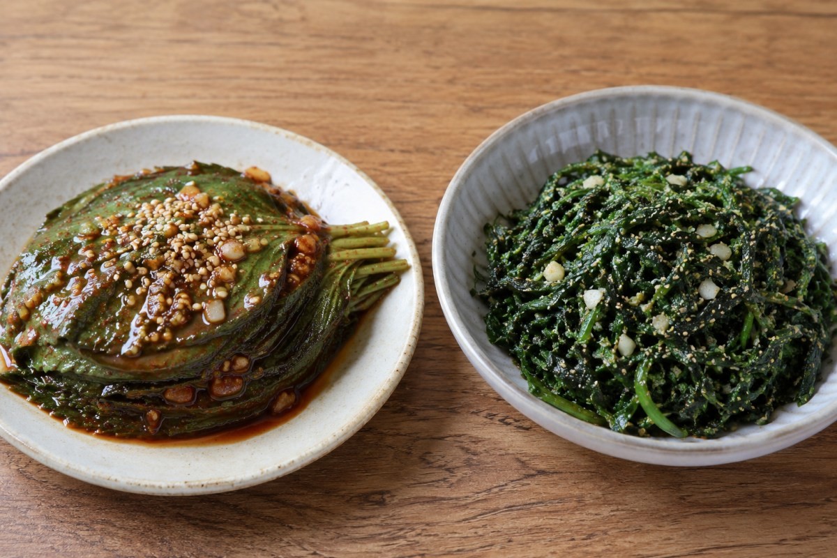 깻잎 간장 양념찜, 깻잎 들기름 볶음 / 기사 내용을 바탕으로 제작한 AI 이미지. 실제 모습과 차이가 있을 수 있습니다