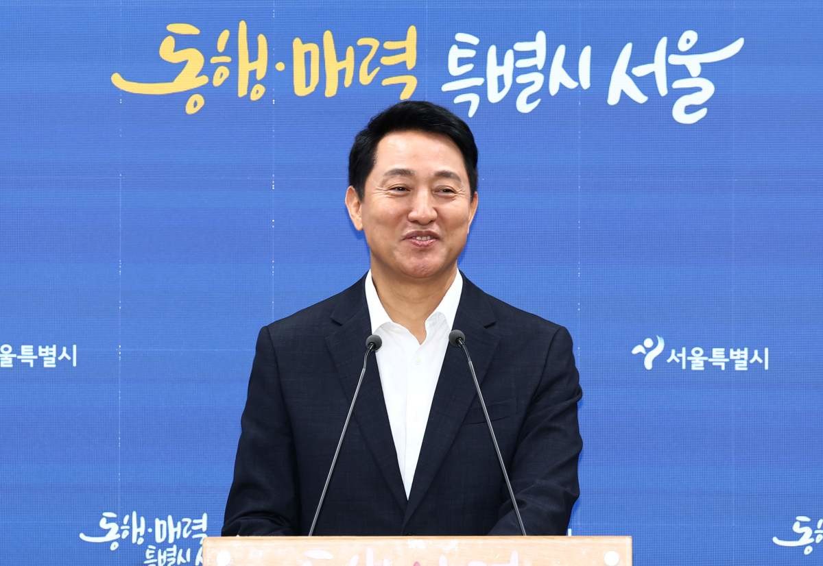 ‘K-브랜드지수’ 광역자치단체장 부문 조사 결과 1위 오세훈 서울시장 / 뉴스1