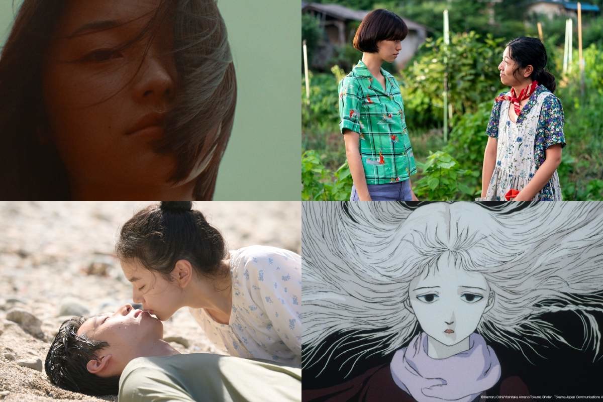 왼쪽 상단부터 시계 방향으로 'zi', '도라', '천사의 알', '첫세계' / 부산국제영화제