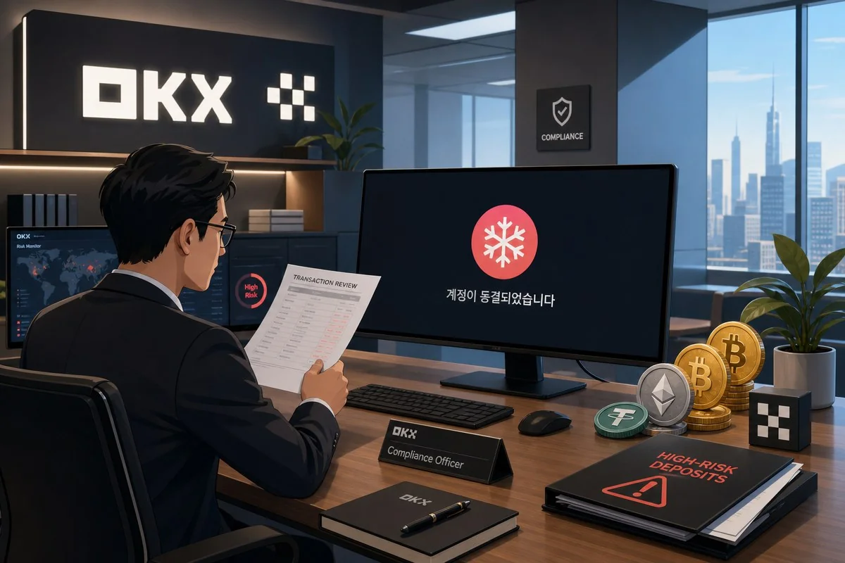OKX 관련 이미지 / AI 생성 일러스트(삽화)