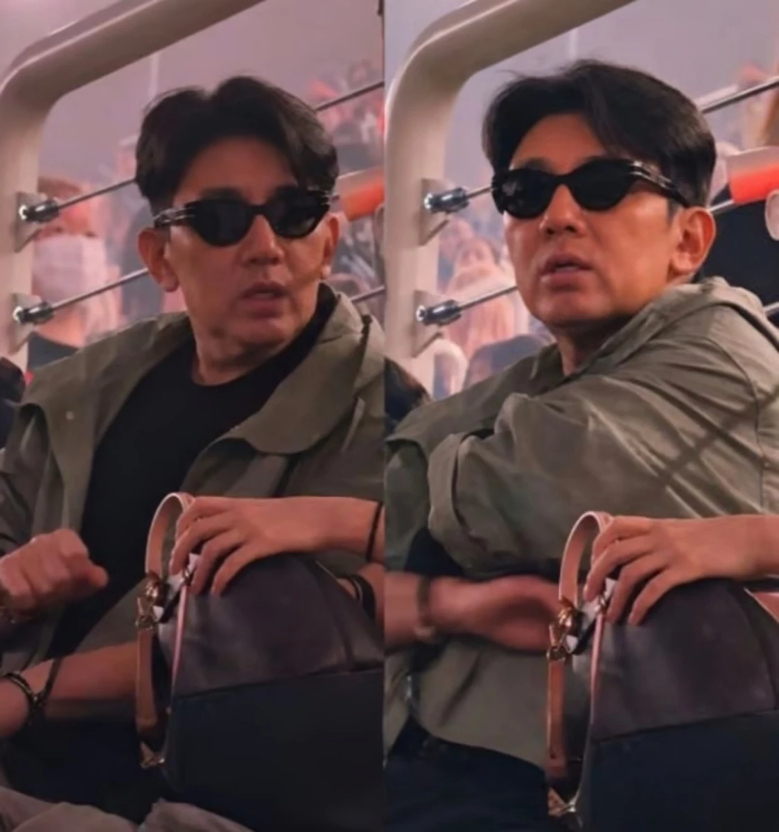 최근 코르티스 공연장에서 포착된 방시혁 의장 / 온라인 커뮤니티