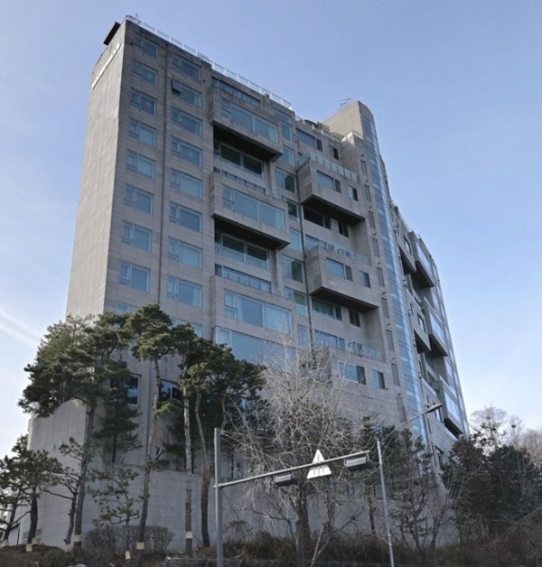 흑석마크힐스 전경 / 네이버 지도