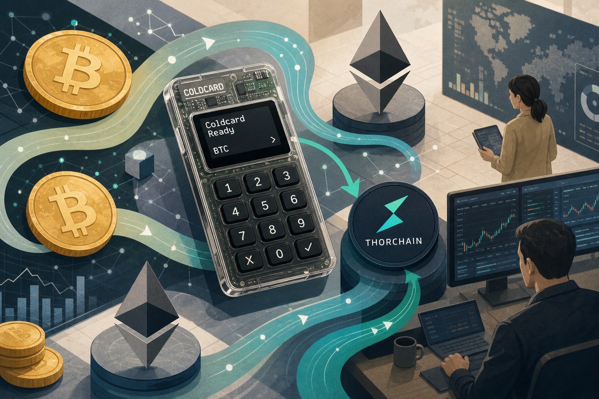 콜드카드 3차 웨이브 해커, 도난 비트코인 20.5개 THORChain서 이더로 바꿔