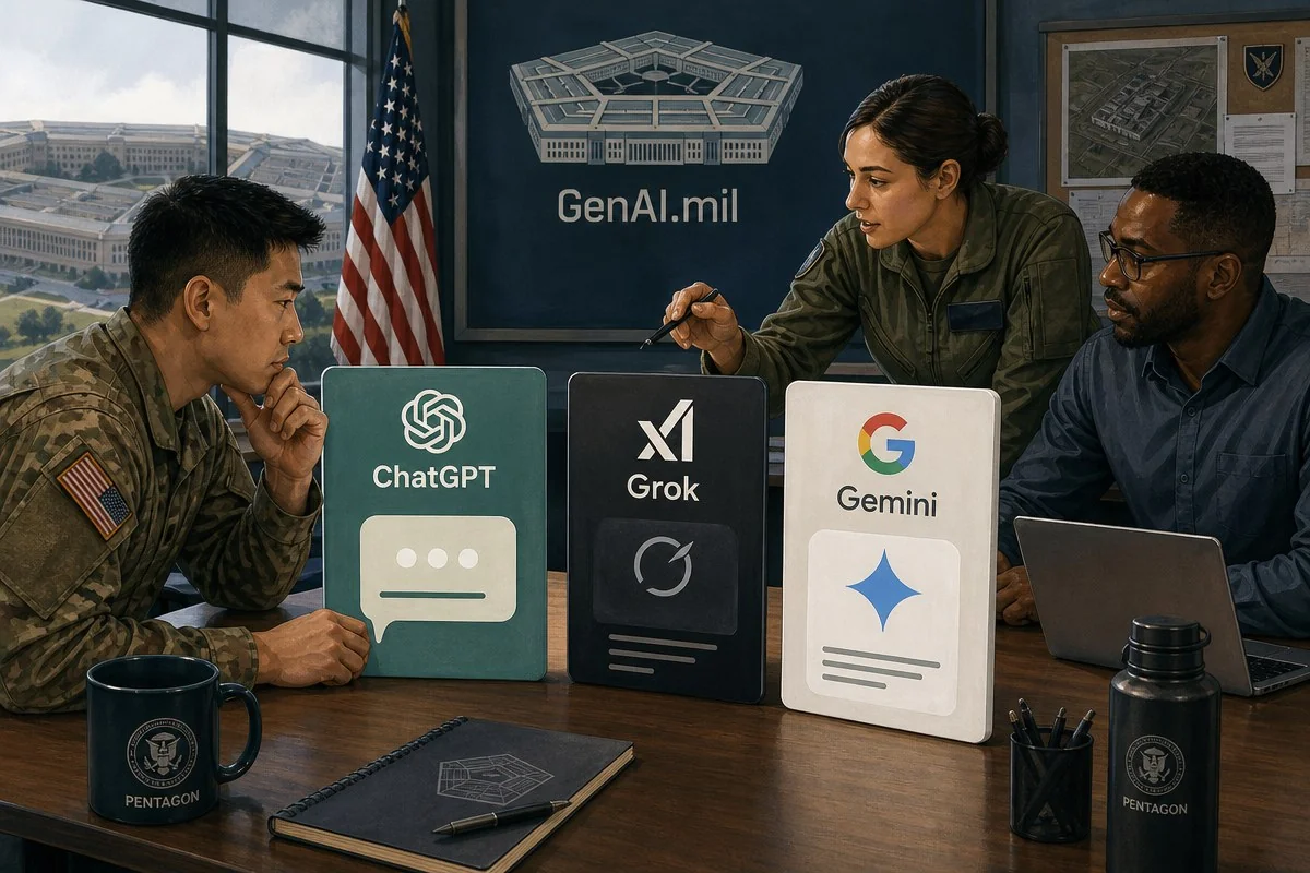 GenAI.mil 관련 이미지 / AI 생성 일러스트(삽화)