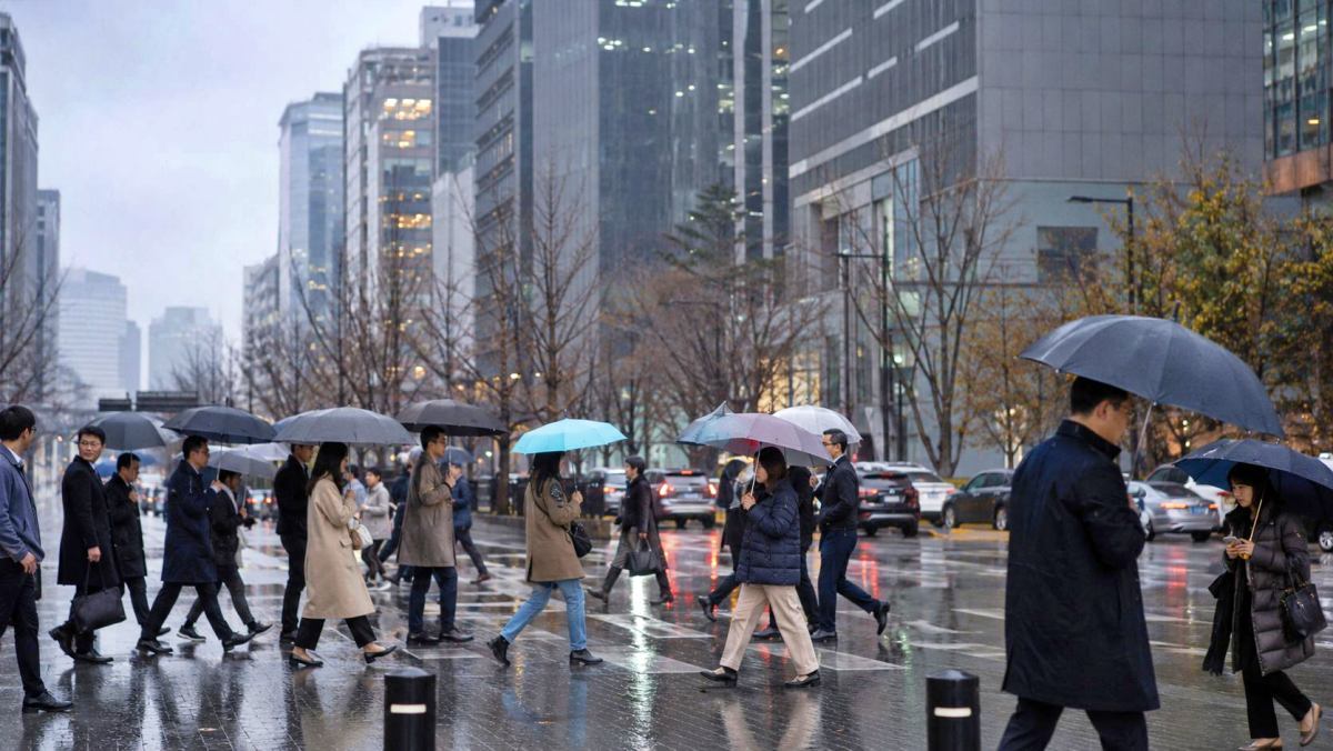 올겨울 패딩보다 우산 더 자주 챙길 수도… 연말에 매우 강력한 '이것' 온다