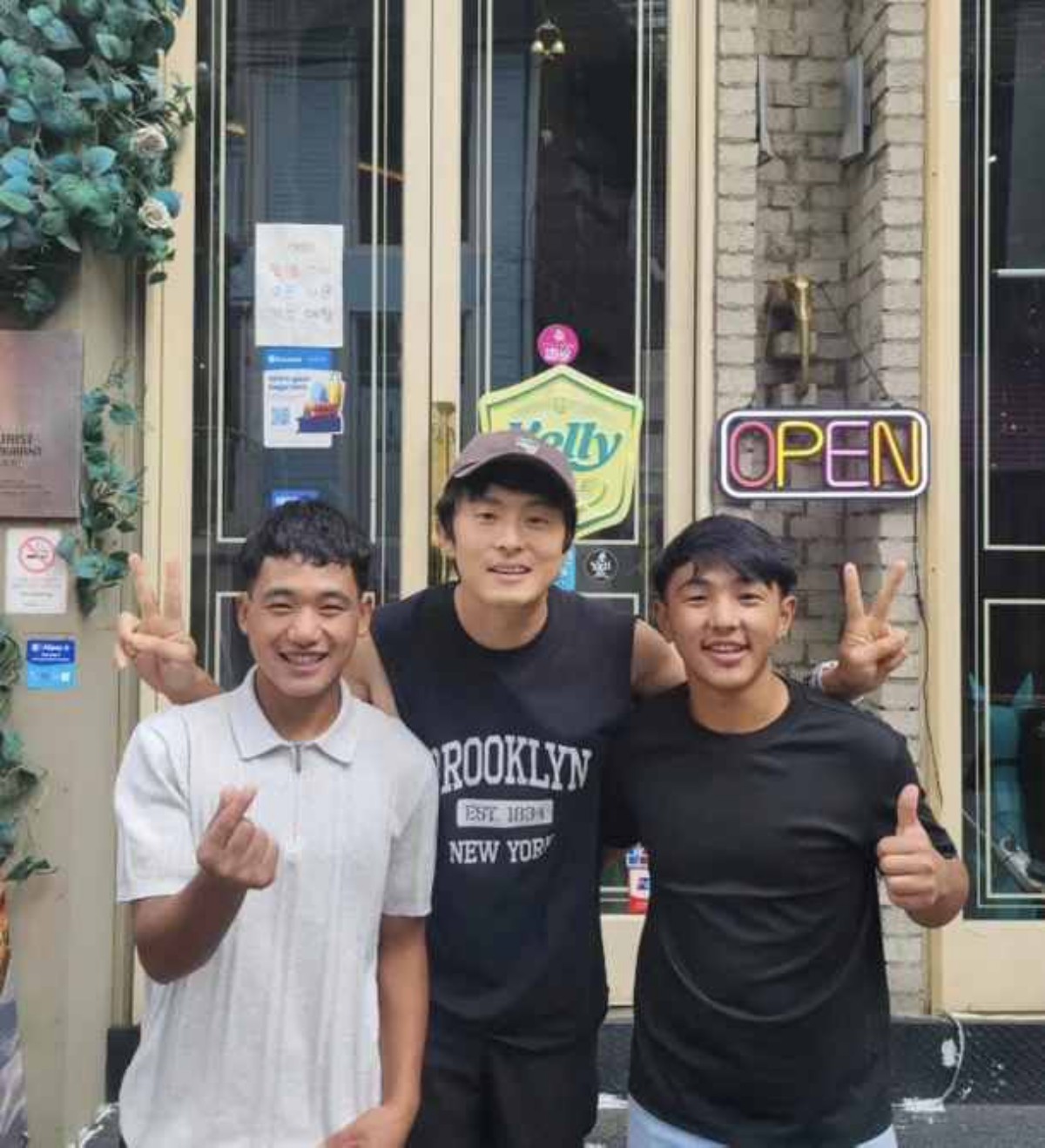 한국에서 다시 재회한 기안84와 타망, 라이. / 기안84 인스타그램