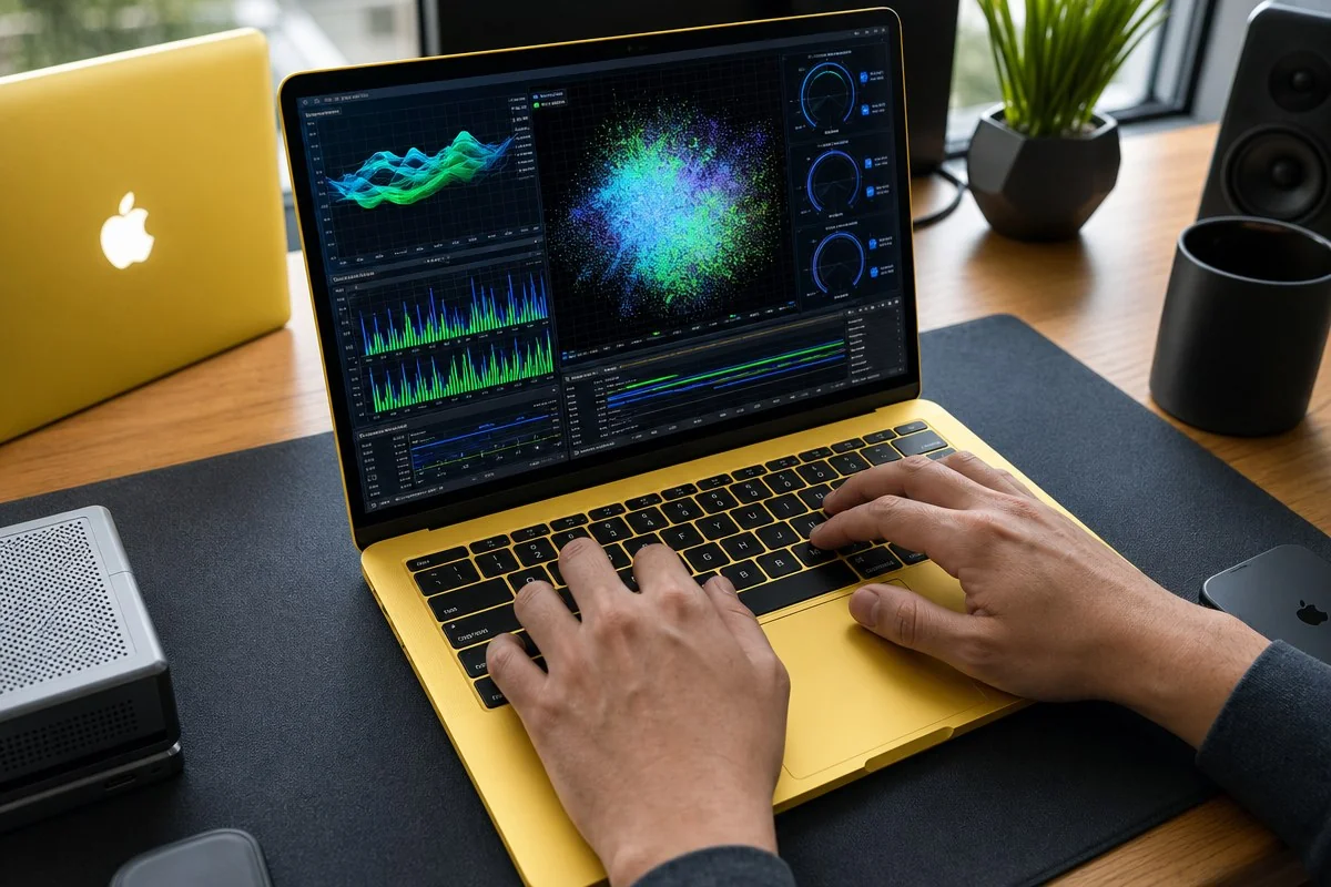 A19 프로 칩, GPU 성능 최대 40% 향상 기대 / AI 생성 이미지