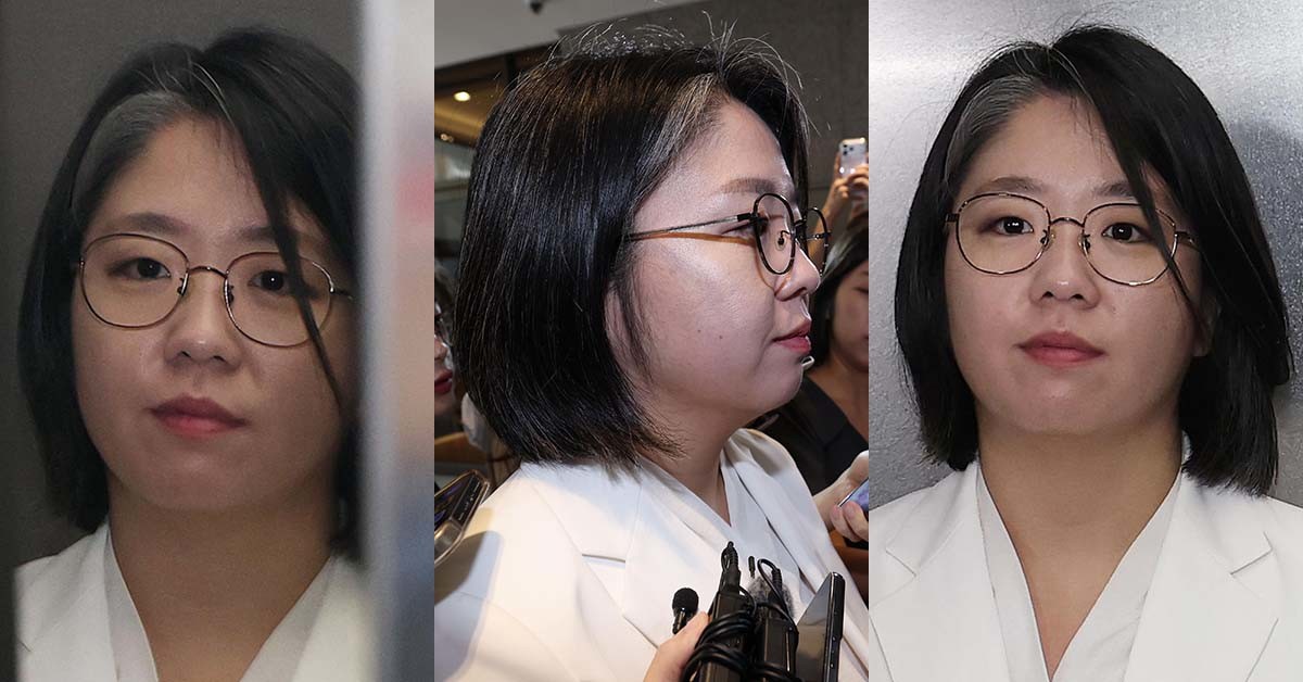 용혜인 성평등가족부 장관 후보자가 4일 오전 서울 서대문구 한국청소년활동진흥원에 마련된 인사청문회 준비 사무실로 출근하고 있다. / 뉴스1