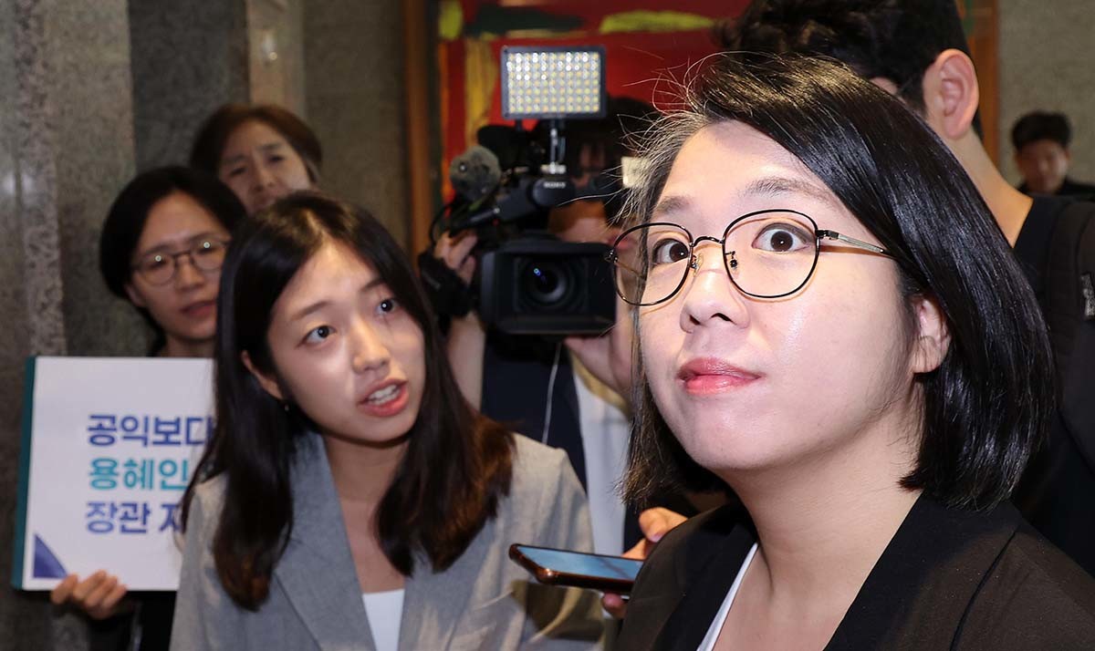 용혜인 성평등가족부 장관 후보자 / 뉴스1