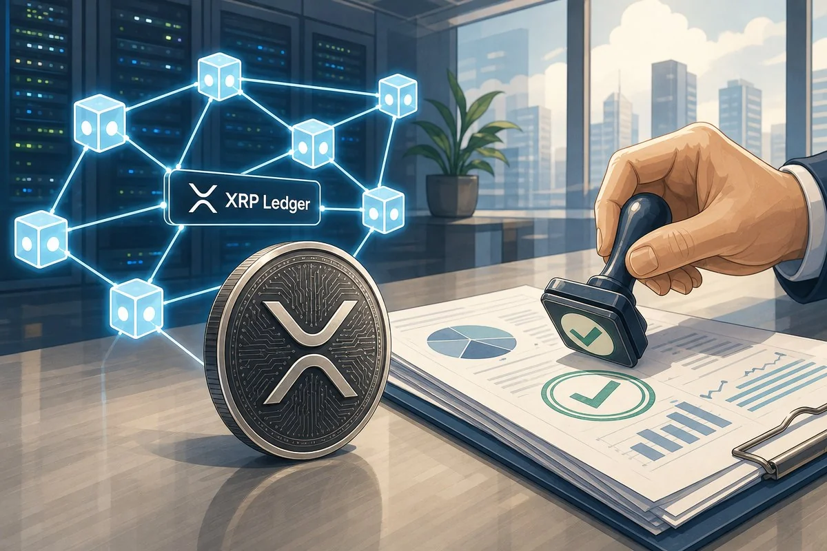 XRP 원장 관련 이미지 / AI 생성 일러스트(삽화)