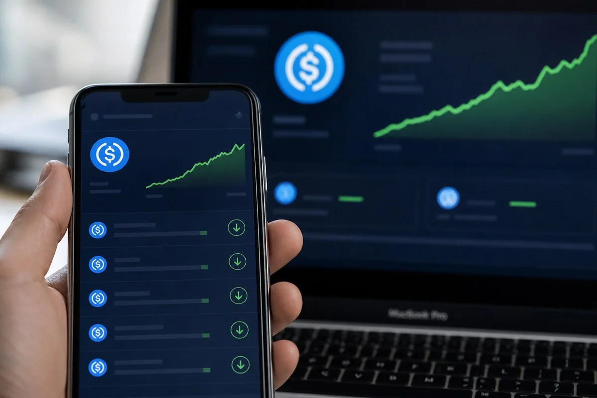 서클의 신뢰 기반 구조, USDe·PYUSD와는 다른 길 / AI 생성 이미지
