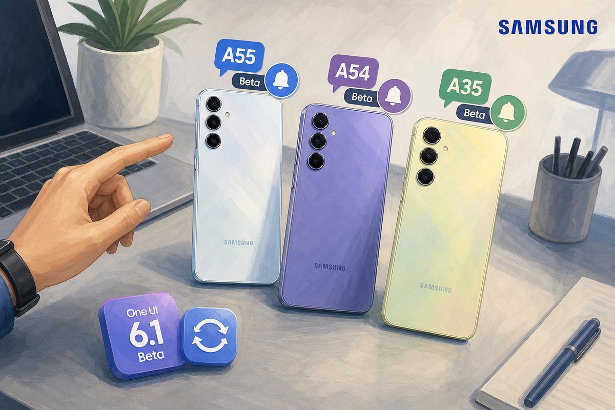갤럭시 A55·A54·A35, 원UI9 베타 다음 주 합류 전망…A35는 서버서 빌드 포착