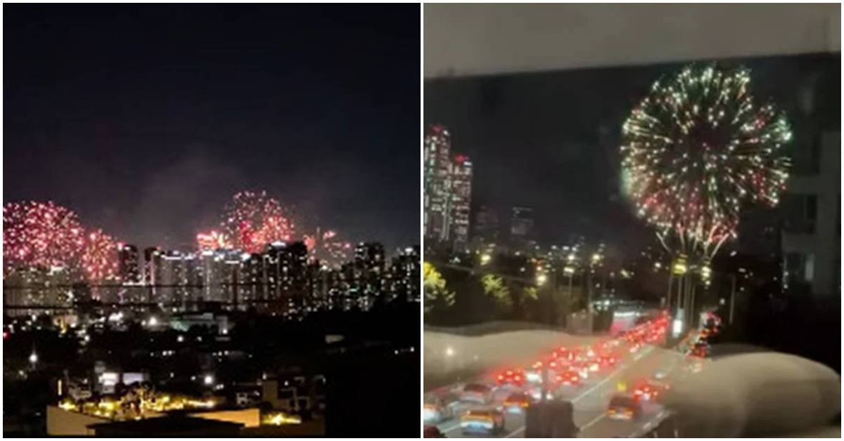 “뭐가 좋다고 자랑질은”…집에서 불꽃축제 본 스타들 공개 저격한 ‘연예인’
