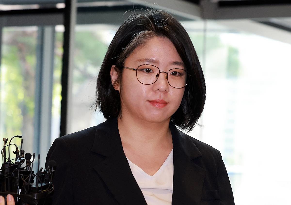 용혜인 후보자, 취재진 질문에 '묵묵부답' / 뉴스1