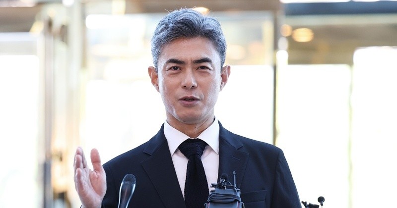 첫 출근 소감 밝히는 강신철 국방장관 후보자 / 뉴스1