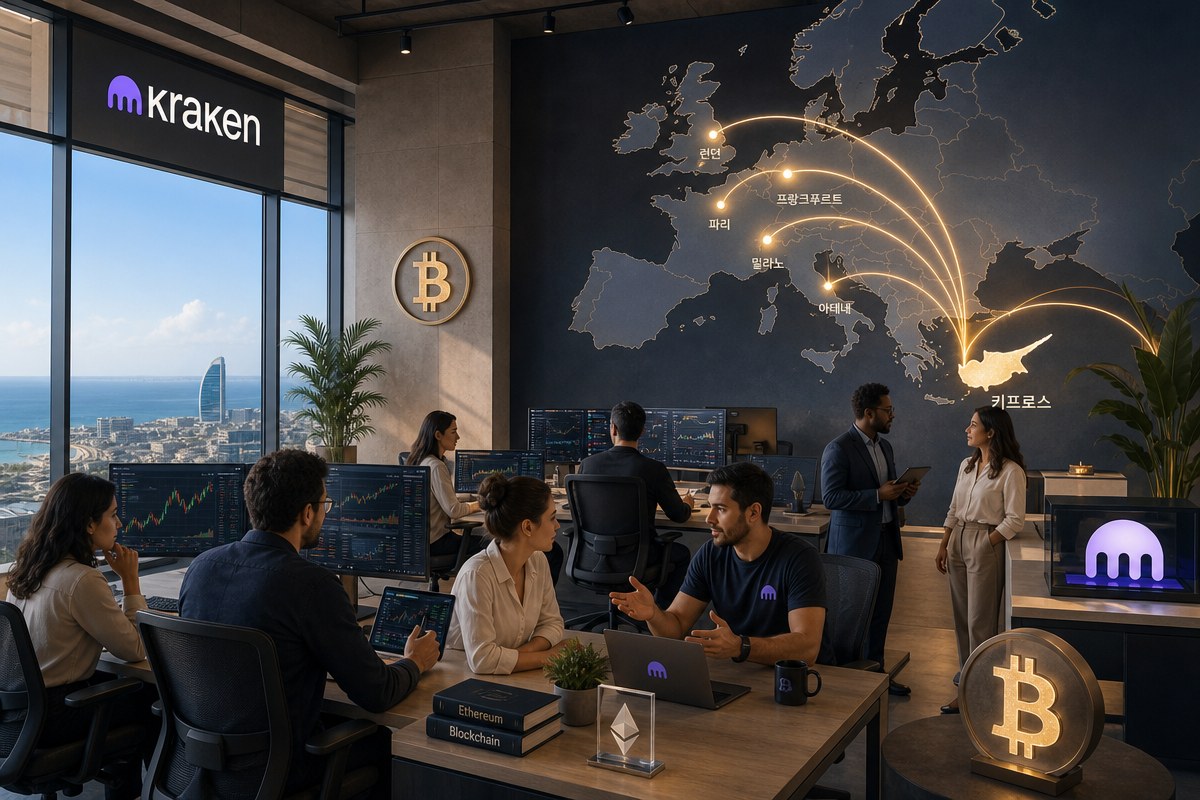 크라켄 COO “키프로스는 EU 진출 위한 신뢰할 수 있는 거점”…파생상품 허브
