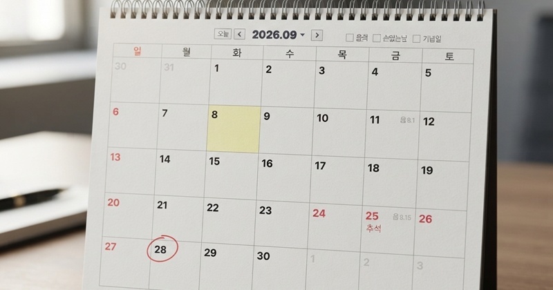 “월요일 하루만 더 쉬면 딱인데..." 9월 28일 임시공휴일 될 가능성은?