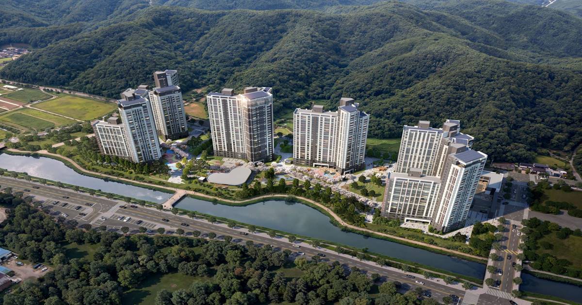 진주 판문지구 ‘레이크써밋 웰가’, 9월 분양…진양호 품은 690가구 들어선다