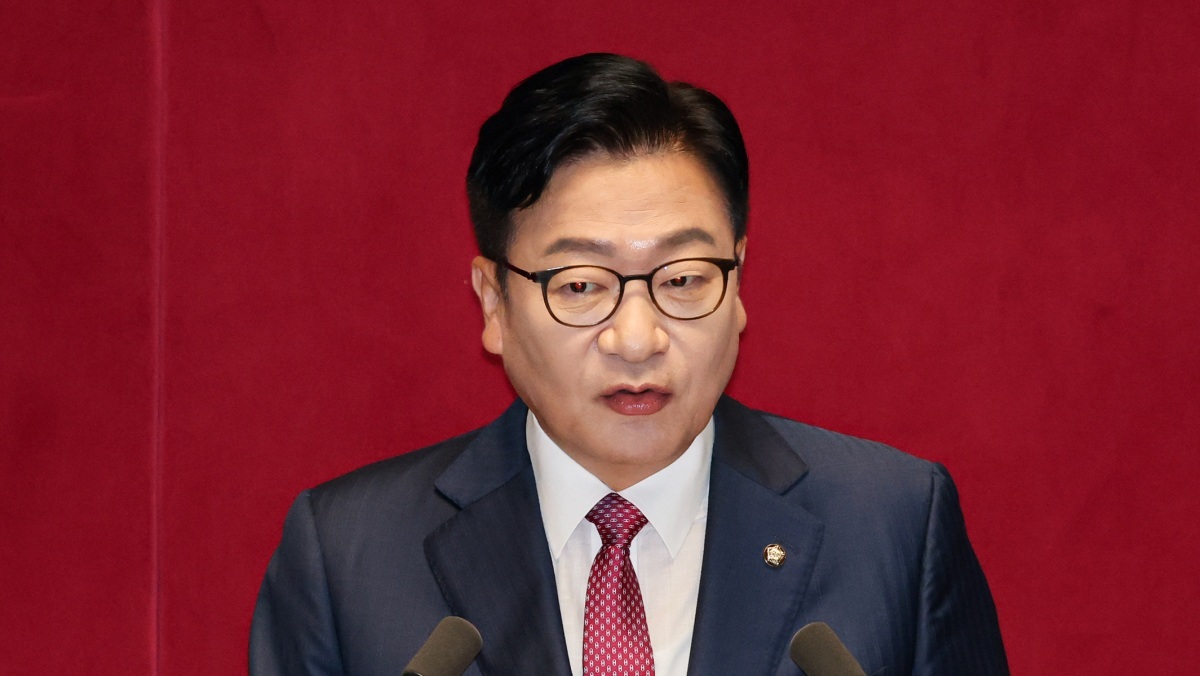 정점식 “‘잼데믹’으로 국가 파탄…이번 정부서 개헌 없다”