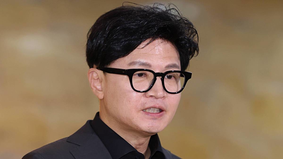 한동훈 무소속 의원이 8일 오전 서울 여의도 국회에서 김승원 법무부 장관 후보자 의혹과 관련해 발언을 하고 있다. / 뉴스1