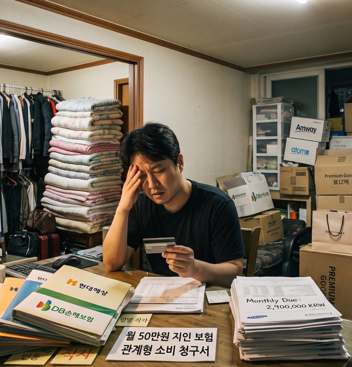 내용 모르는 보험들이 잔뜩. 기사 내용 토대로 AI툴 활용해 제작한 자료사진.