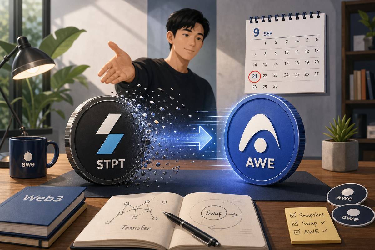 AWE 네트워크, STPT 스왑 9월21일 마감…이후엔 잔액 남아도 전환 권리 사라져