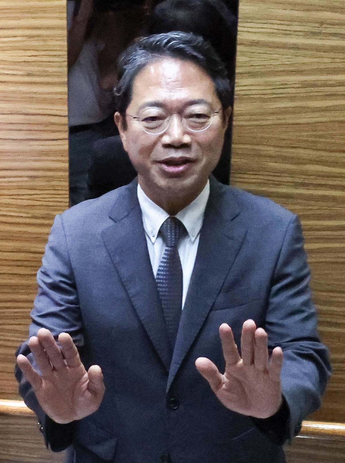김승원 법무부 장관 후보자가 9일 오전 서울 종로구 적선현대빌딩에 마련된 인사청문회 준비 사무실로 출근하고 있다. / 뉴스1