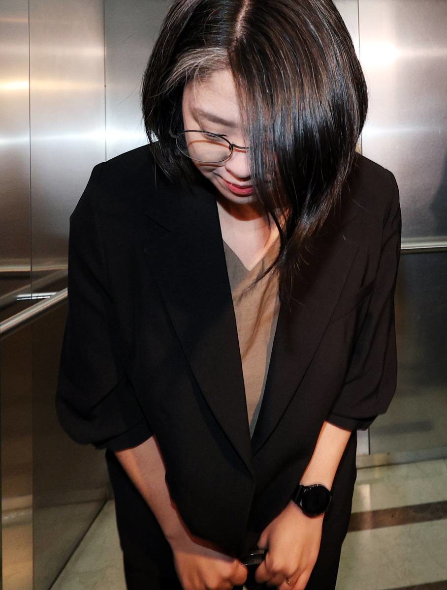 용혜인 성평등가족부 장관 후보자 출근 / 뉴스1