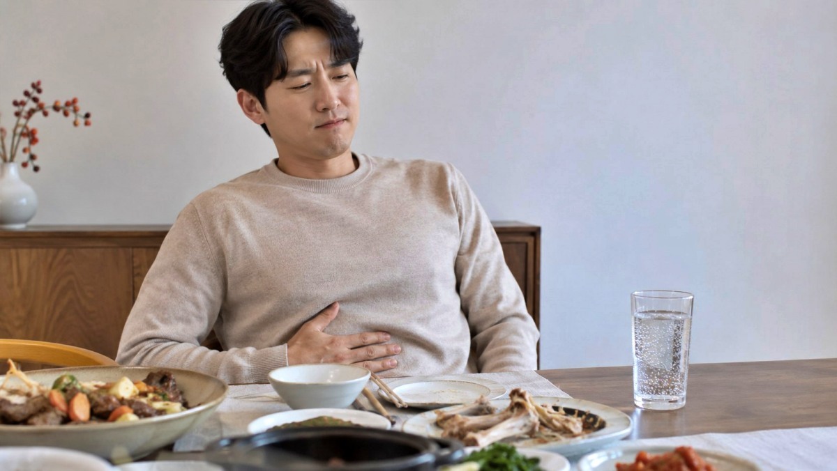 명절 음식 잔뜩 먹고 탄산음료부터?… 추석 과식 후 '의외로' 피해야 할 행동