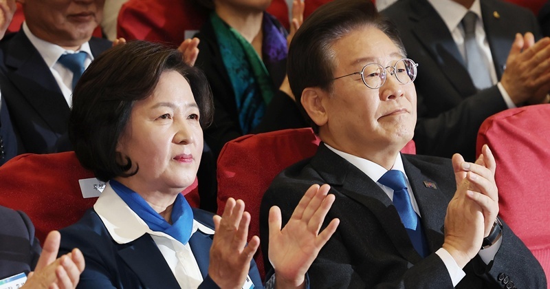 추미애 “이 대통령 지지율 떨어지는 건, 검찰개혁 때문”
