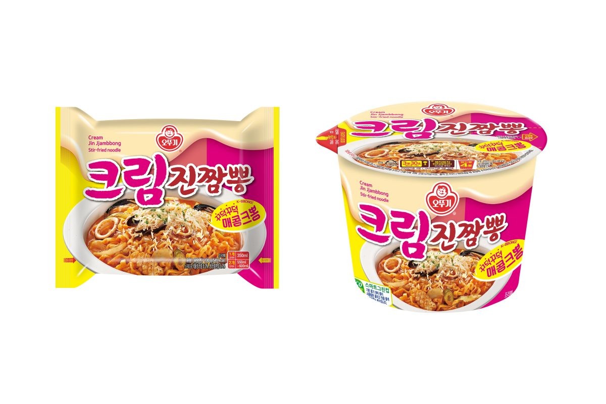 리뉴얼된 '크림진짬뽕'. / 오뚜기 제공