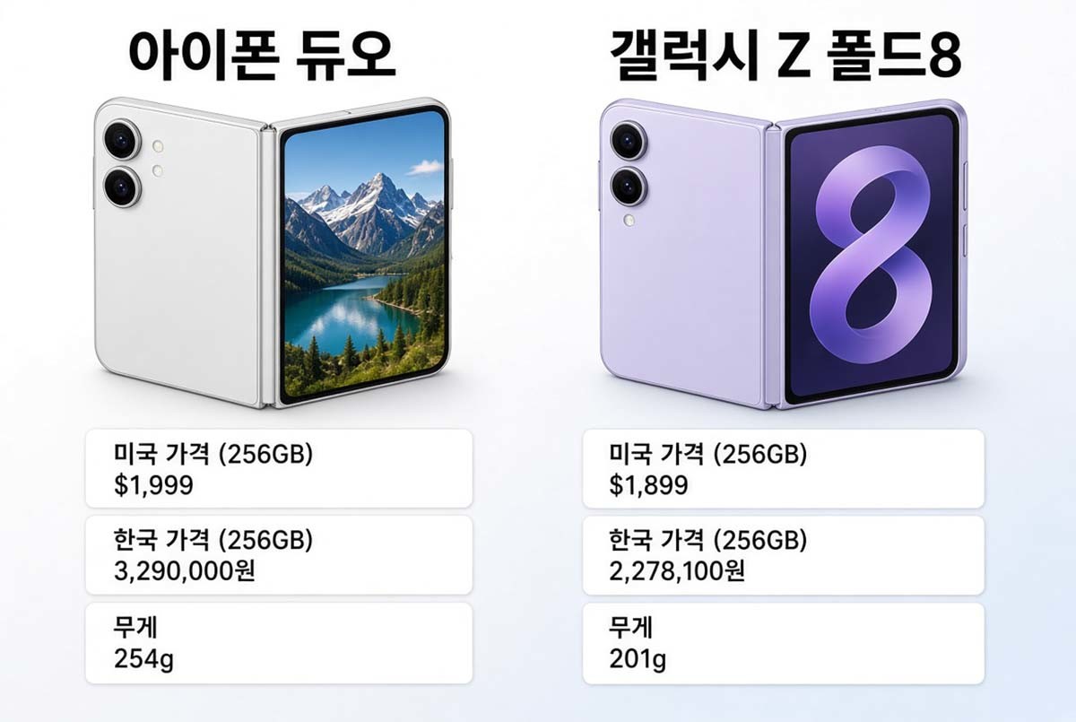 '애플 첫 폴더블폰' 아이폰 듀오 때문에 한국서 난리가 난 이유... 당황스럽다 