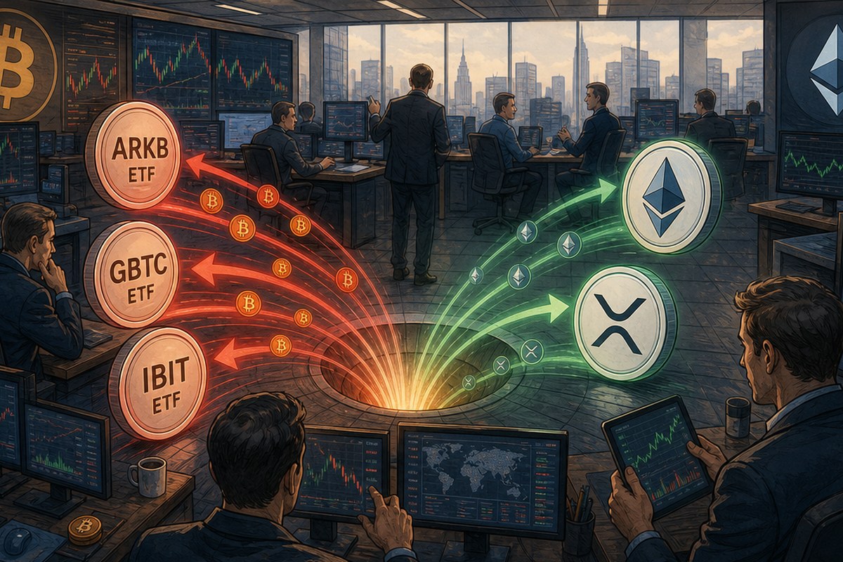 ARKB 주도로 비트코인 ETF 이틀연속 유출…9일 1억2,024만달러 빠져나가