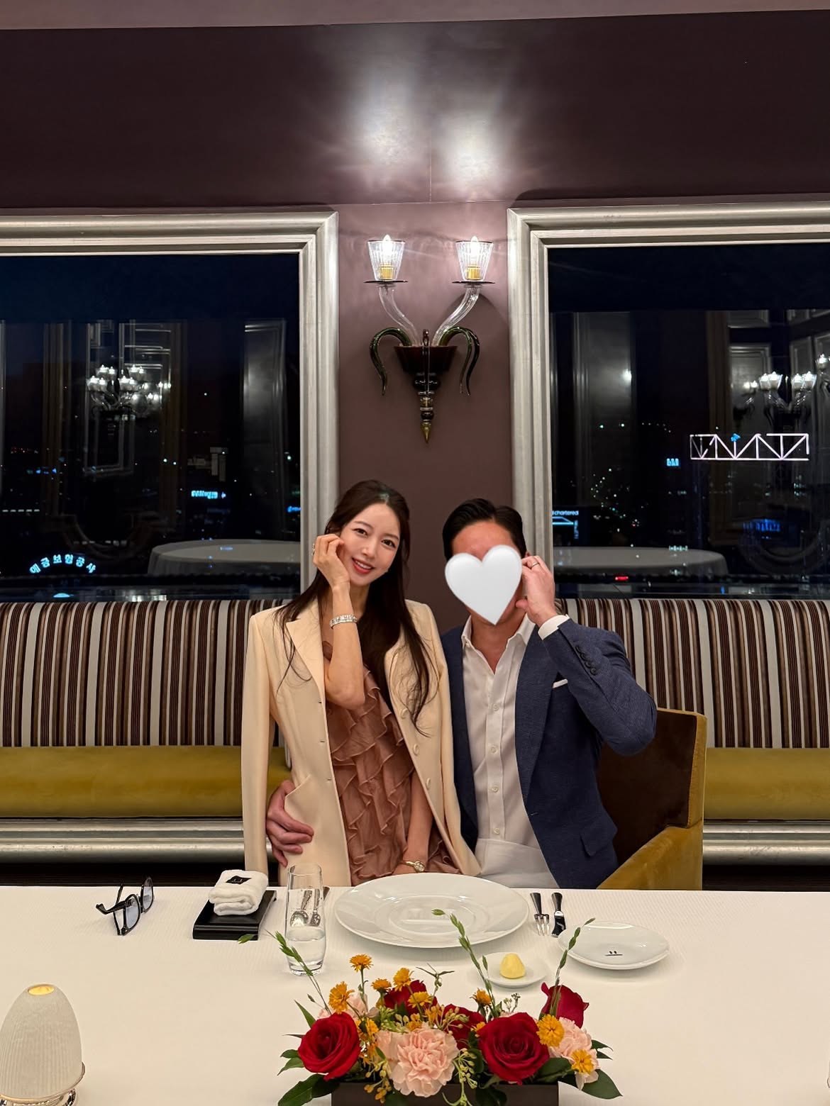 박현선이 SNS에 이필립과의 결혼기념일 사진을 게재했다. / 박현선 인스타그램