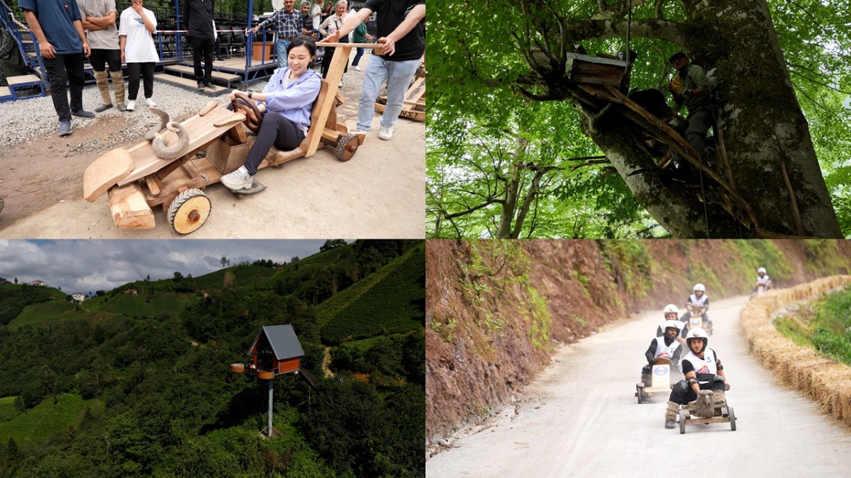‘세계테마기행’ 엔진 없이 시속 80km?…튀르키예 녹차밭 달리는 나무 자동차