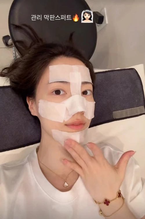 류화영이 결혼을 앞두고 관리 근황을 공개했다. / 류화영 인스타그램