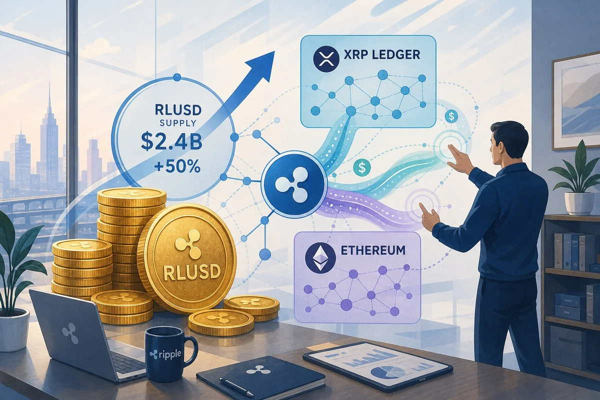 RLUSD 관련 이미지 / AI 생성 일러스트(삽화)