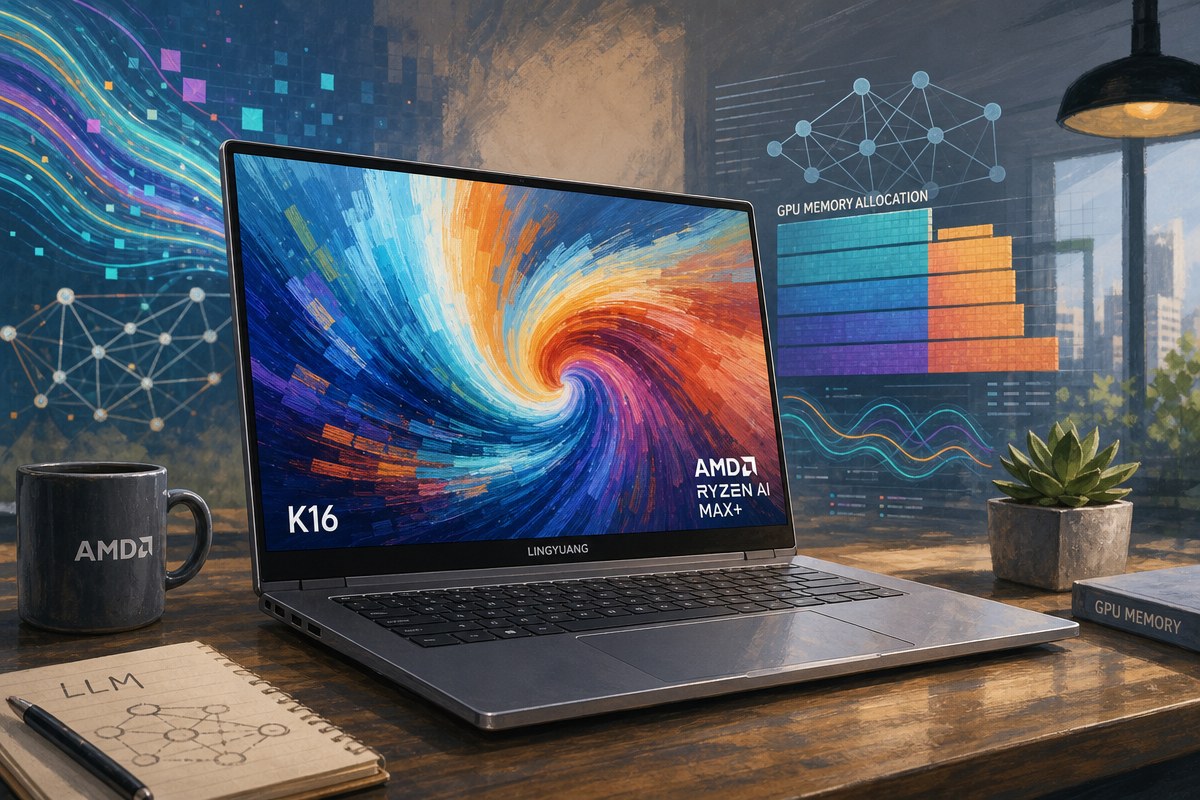 컬러풀 링추앙 K16, 128GB 램으로 700억 파라미터 AI모델 통째로 돌린다