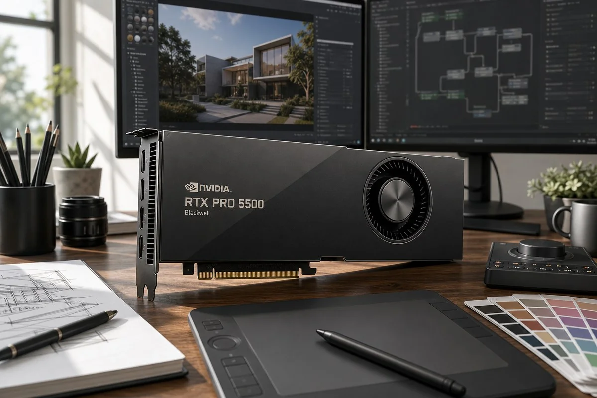RTX PRO 5500 관련 이미지 / AI 생성 일러스트(삽화)