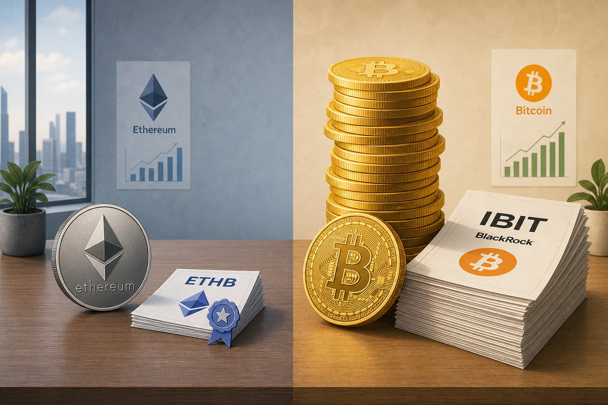 이더리움 스테이킹 ETF, 이자 줘도 자산 100억 못 넘어 비트코인 IBIT엔 못미쳐
