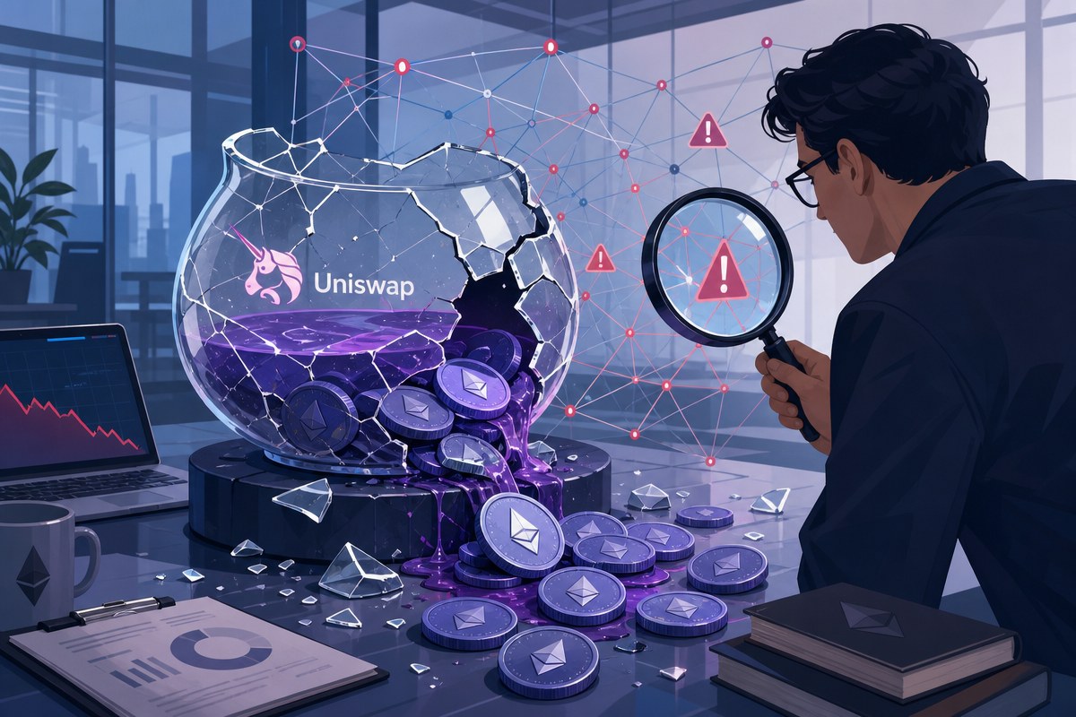 스파이럴컴, 유니스왑 V4 훅 취약점에 10.7 ETH 털렸다…단일 블록 공격