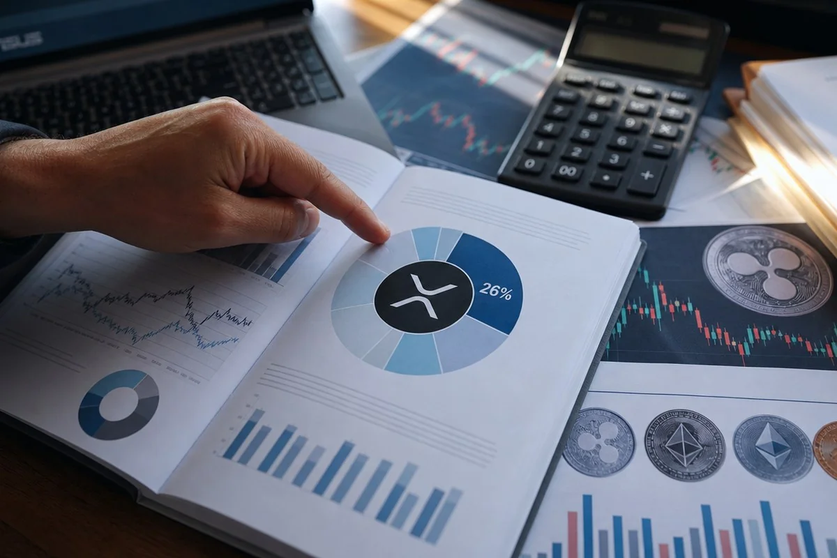 XRP 26% 배정이 이례적인 이유 / AI 생성 이미지