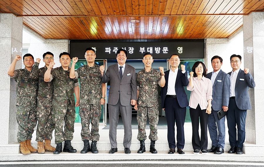 손배찬 파주시장, 軍과 상생협력 강화…주요 사단 릴레이 방문