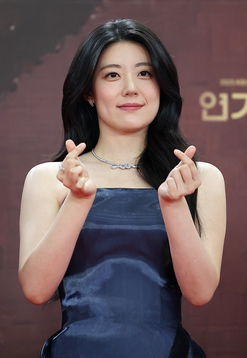 남지현 자료사진. 남지현이 2025년 12월 31일 오후 서울 영등포구 KBS 신관에서 진행된 '2025 KBS 연기대상' 레드카펫 행사에서 포즈를 취하고 있다. / 뉴스1