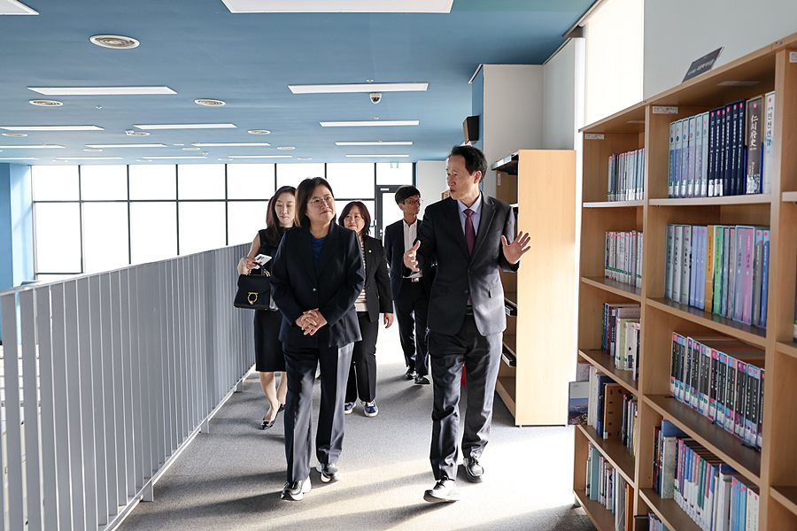 손화정 영종구청장, 하늘고 학부모와 교육 현안 논의